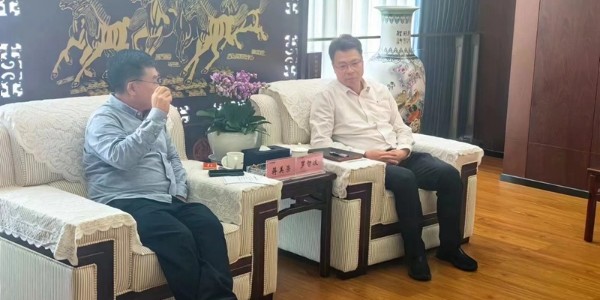 拜訪四川資源集團(tuán)，共促土地整治發(fā)展