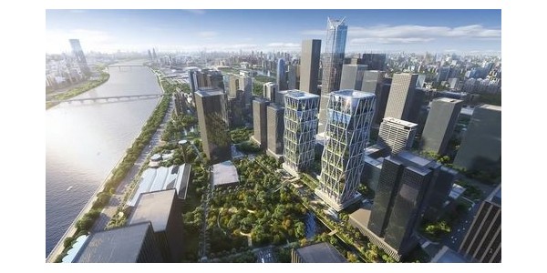 總投資超50億元！廣州地標(biāo)性雙子塔主體結(jié)構(gòu)封頂