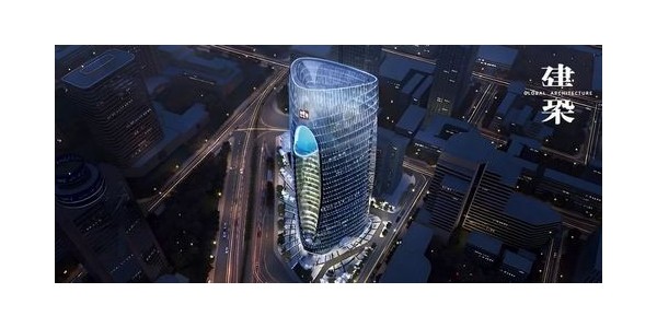 成都地標(biāo)性建筑，“天府之眼”，希爾頓頂奢酒店