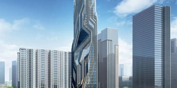 深圳又一新地標(biāo)封頂，由扎哈事務(wù)所設(shè)計(jì)，形如‘變形金剛’
