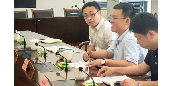 貴陽(yáng)市建筑設(shè)計(jì)院董事長(zhǎng)蔣美榮率隊(duì)參訪中共資陽(yáng)市委，開(kāi)展交流合作